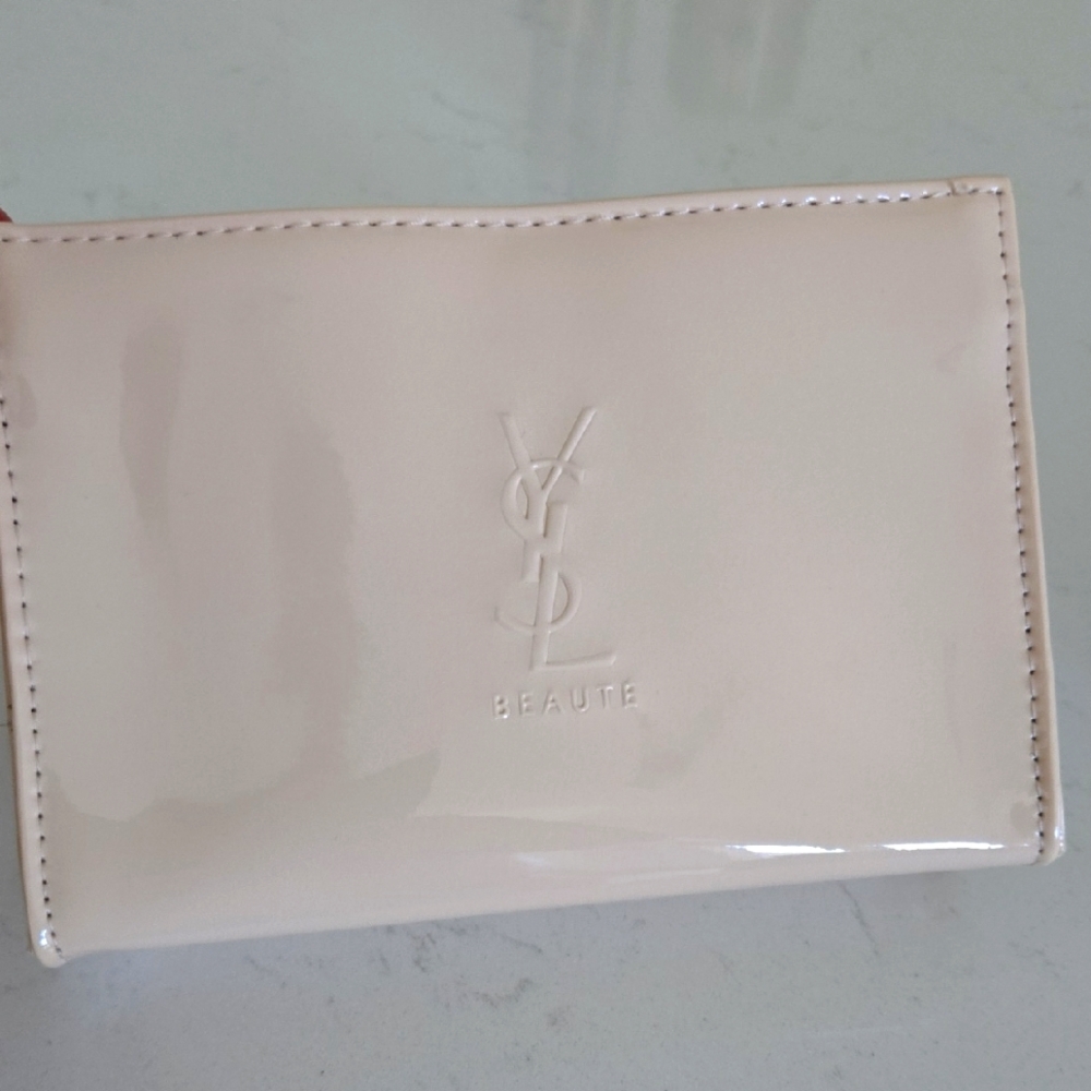 New never used Yves Saint Laurent pouch cluch bag  6 1/2 × 4 1/2 in small pouch